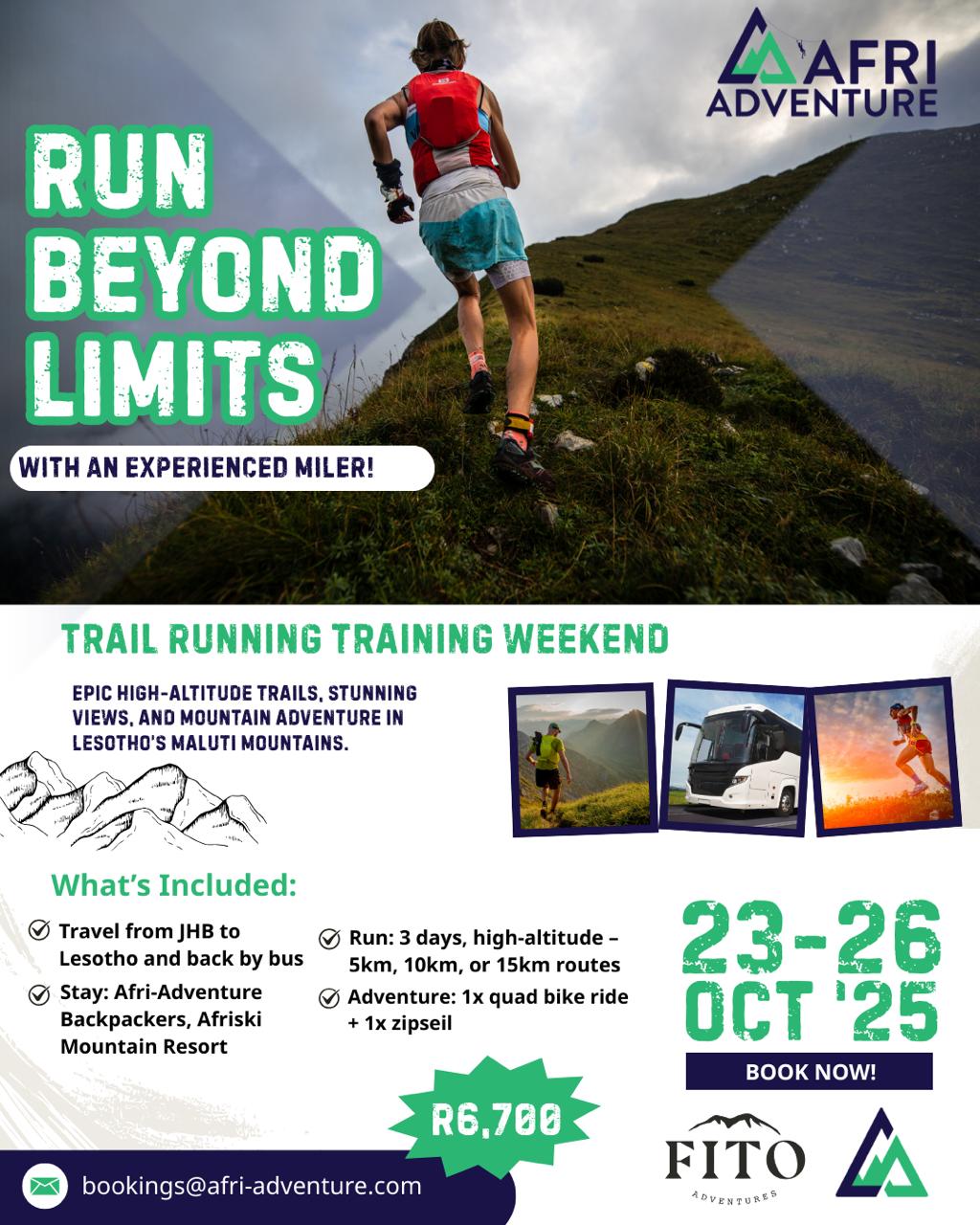 Trail Running Trip - Afriski